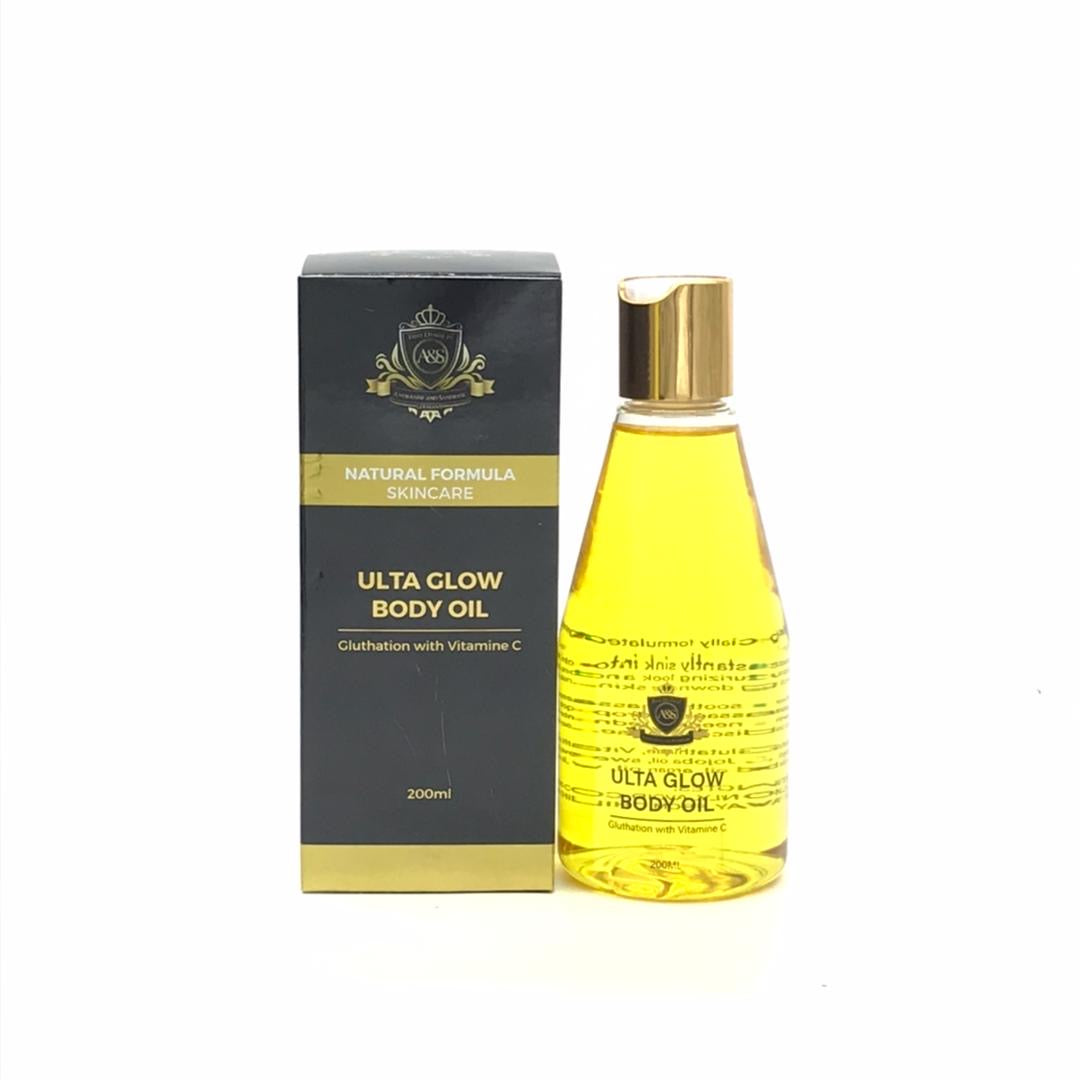 Ultra Glow Body Oil – Glutathion mit Vitamin C (200ml)