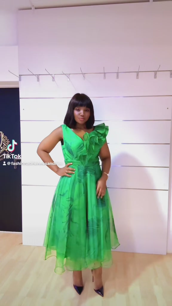 Charger la vidéo : Robe/Kleid Amelia