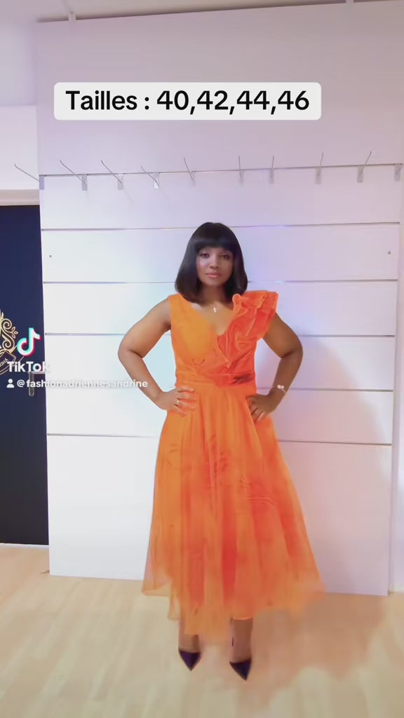 Charger la vidéo : Robe/Kleid Amelia