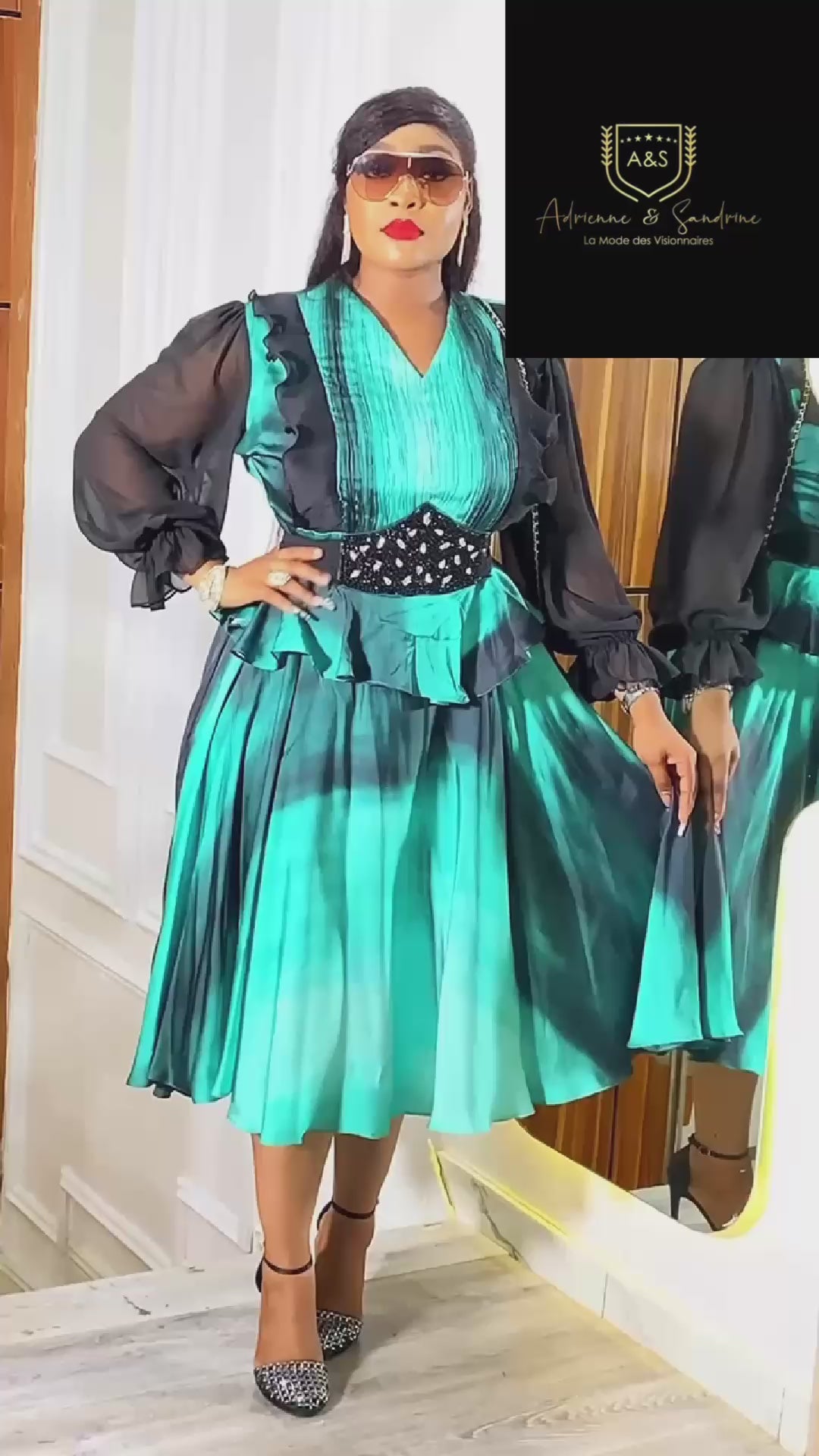 Charger la vidéo : Robe mira