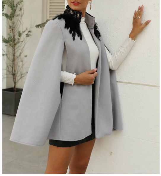Manteau cape Diane
