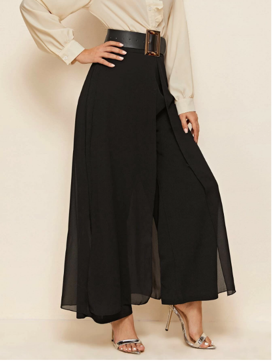 Pantalon avec ceinture Gertrude