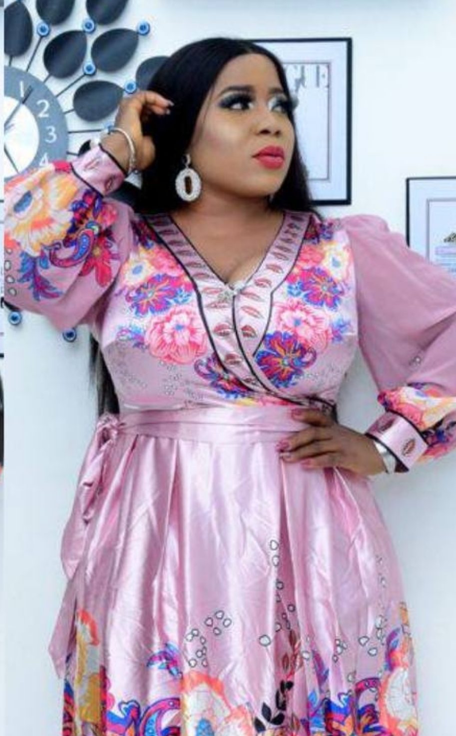 Analee floral dress