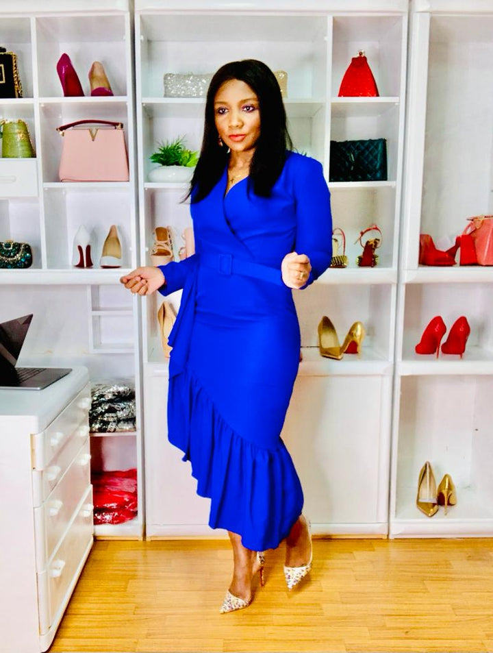 Nova dress with belt