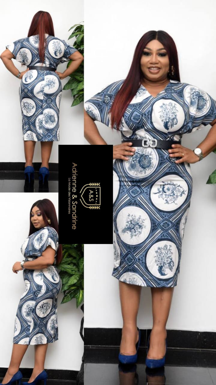 Clémence dress with belt