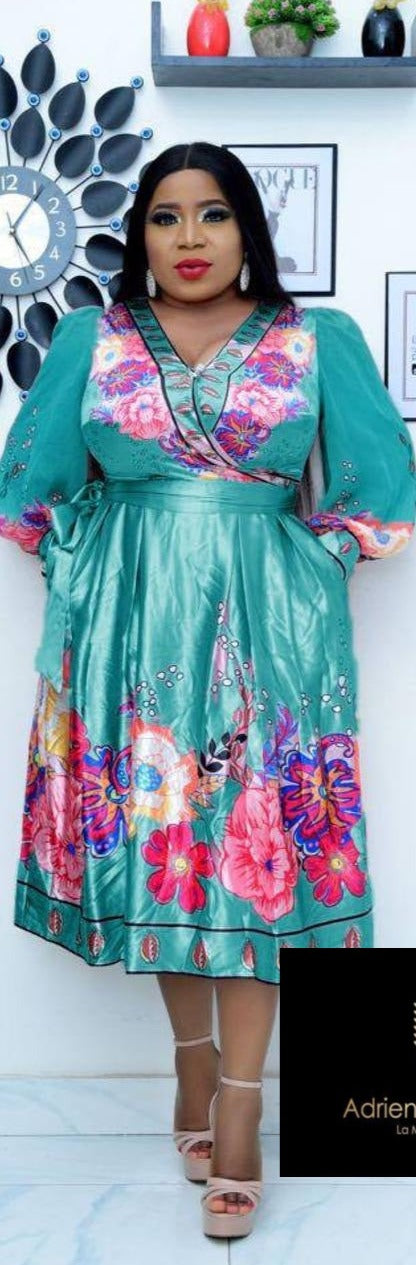 Analee floral dress