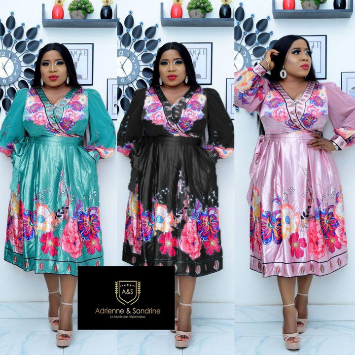 Analee floral dress