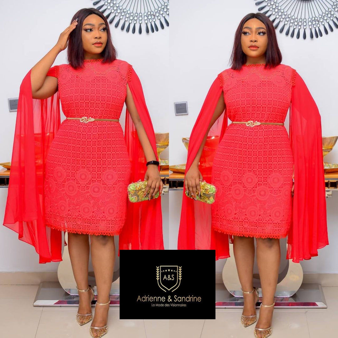 Gabriella dress with belt