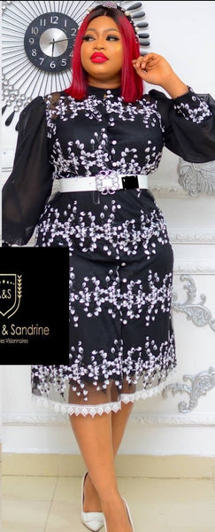 Robe Amber avec ceinture