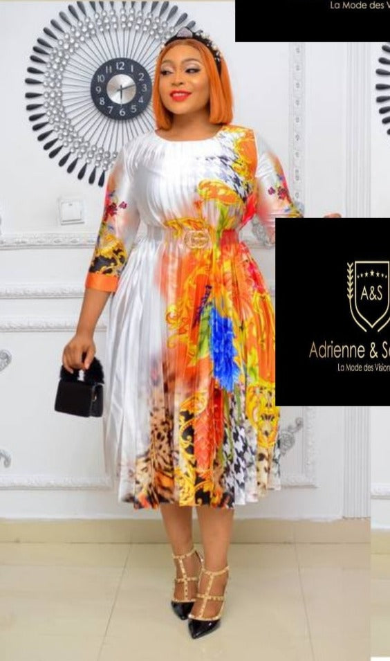 Amora Belted Dress