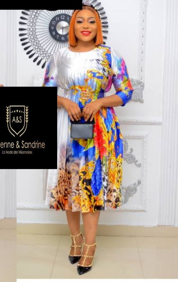 Amora Belted Dress