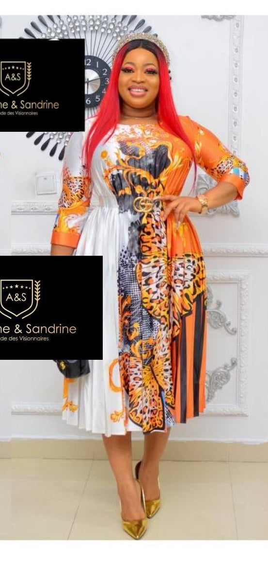 Amora Belted Dress
