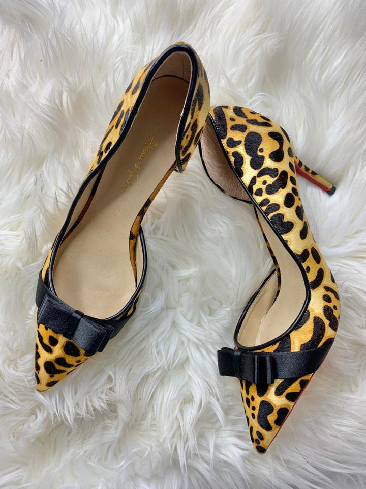 Ornella Leopard Print Pumps