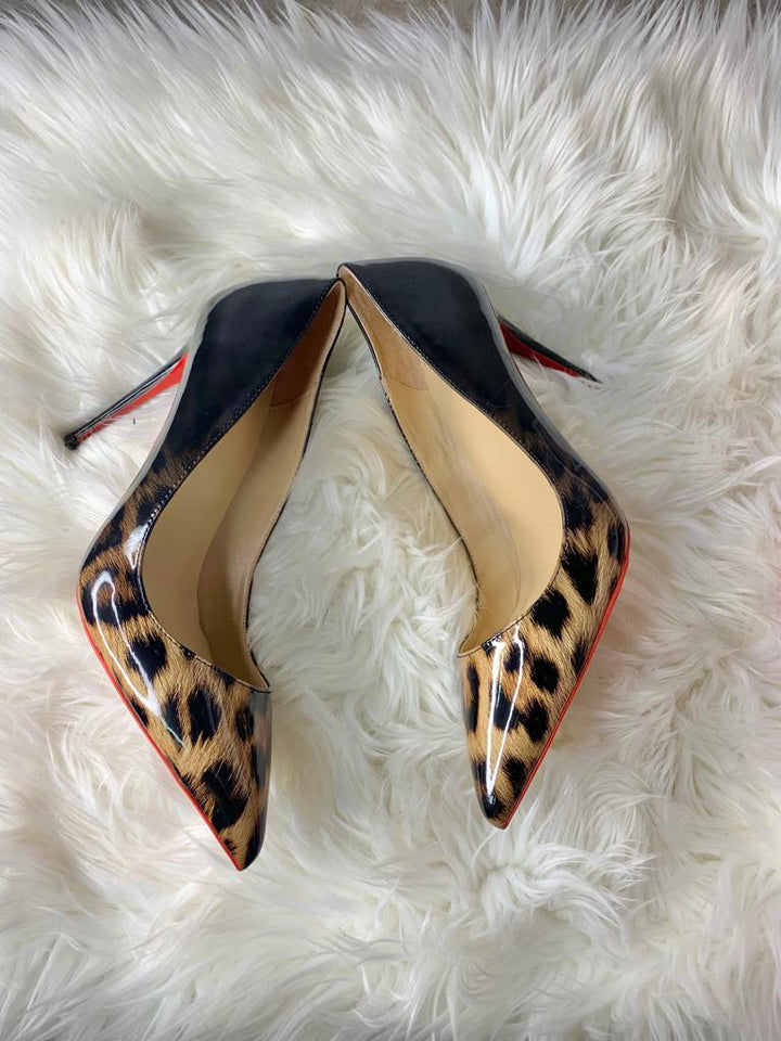 Ornella Leopard Print Pumps