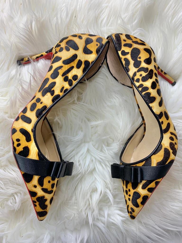 Ornella Leopard Print Pumps
