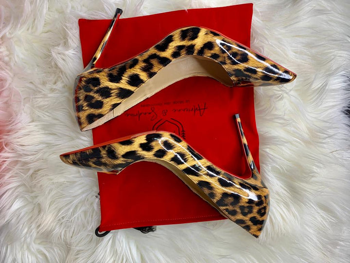 Ornella Leopard Print Pumps