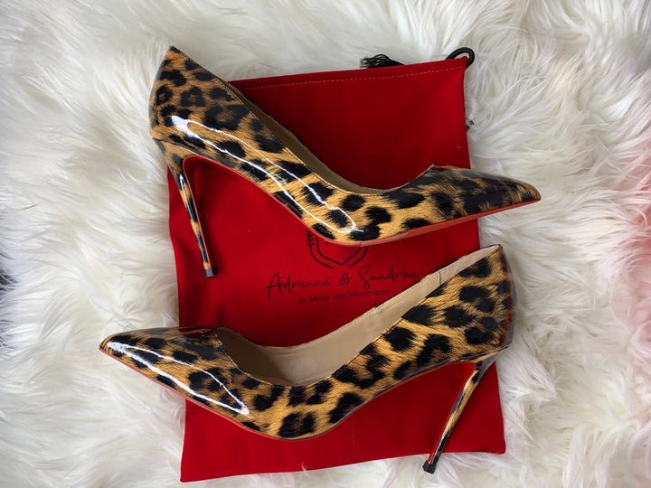 Ornella Leopard Print Pumps