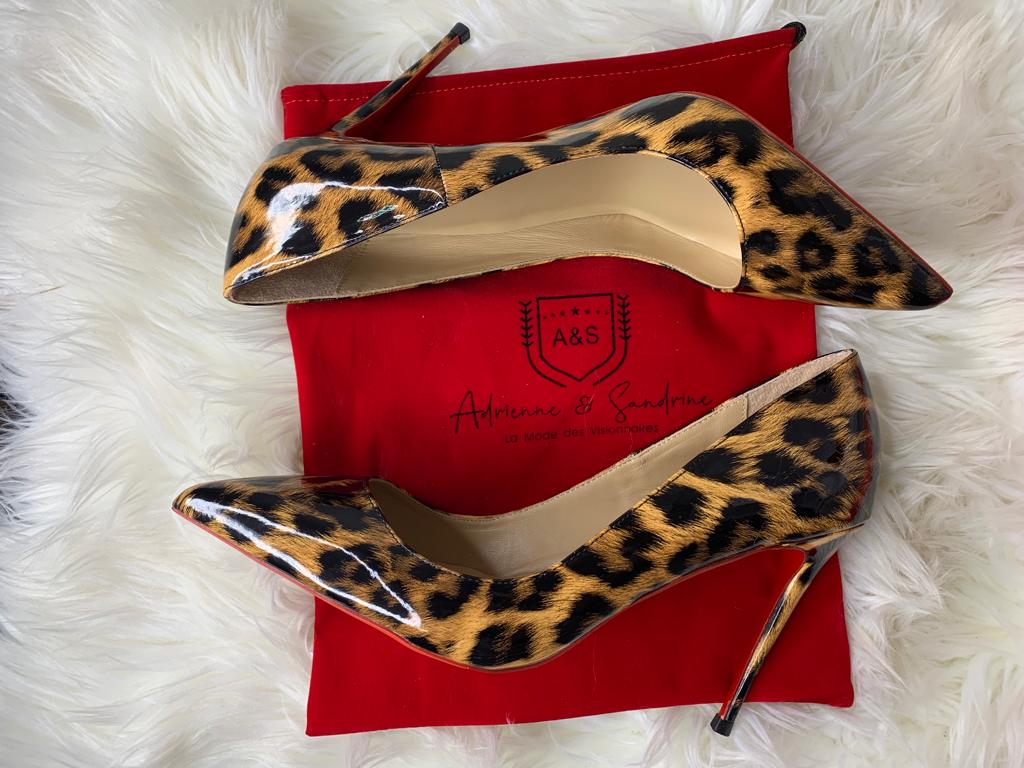 Ornella Leopard Print Pumps