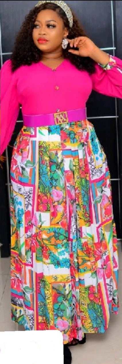 Annie dress with belt