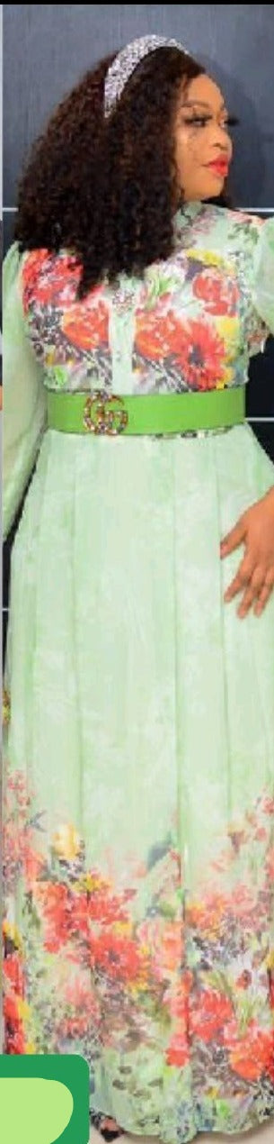 Alida Dress with Belt