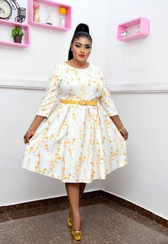 Robe  Rosy avec ceinture