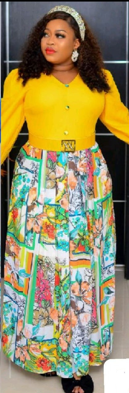 Annie dress with belt