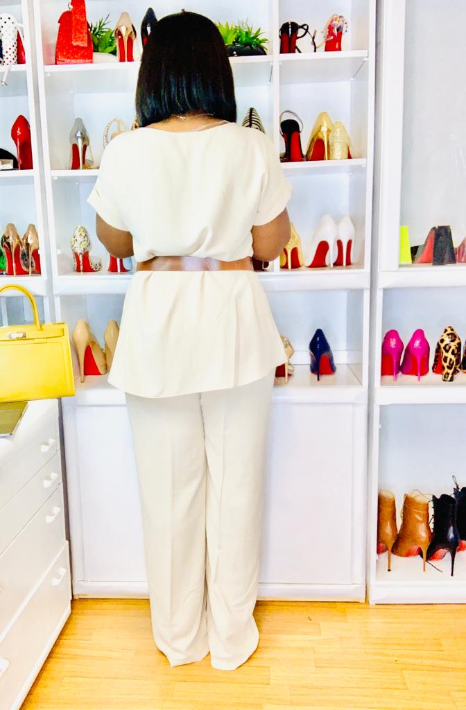 Ensemble Manuella avec ceinture