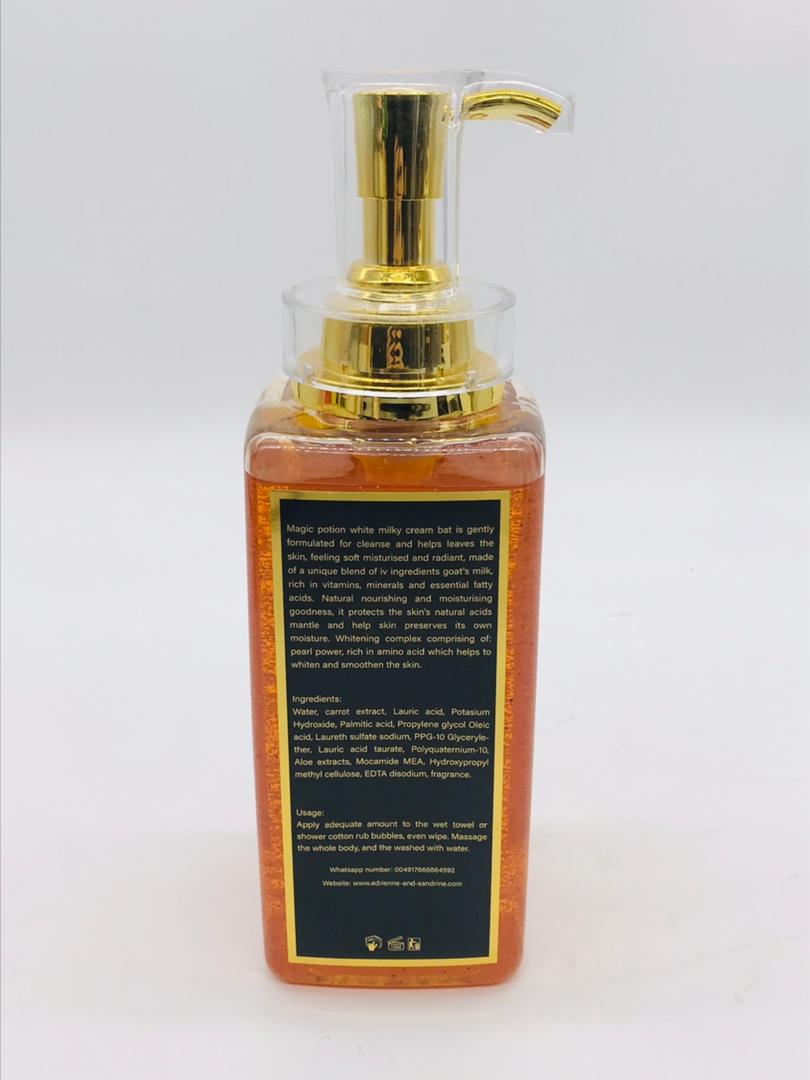 Gel douche éclaircissant et exfoliant/ Duschgel