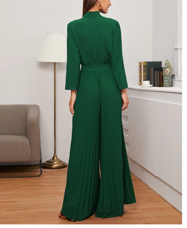 Pleated jumpsuit Jessy