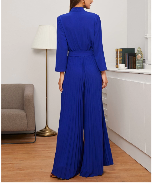 Pleated jumpsuit Jessy