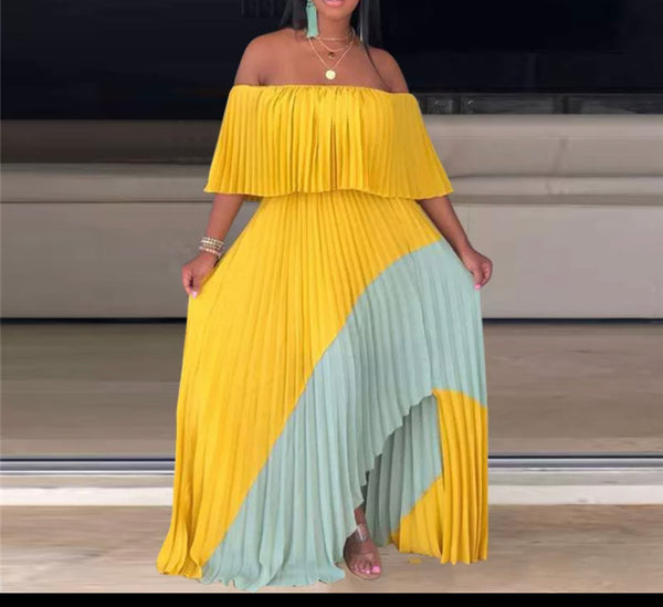 Robe Plissée Évelyne