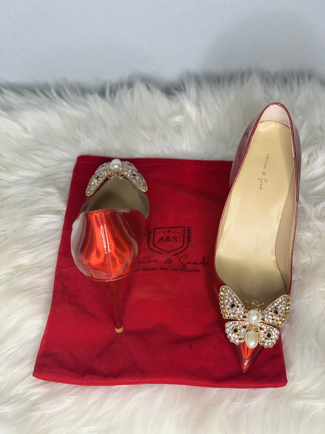 Kelly Patent Leather Pumps