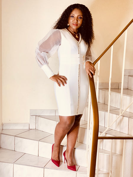 Robe moulante Amelie XL-3XL