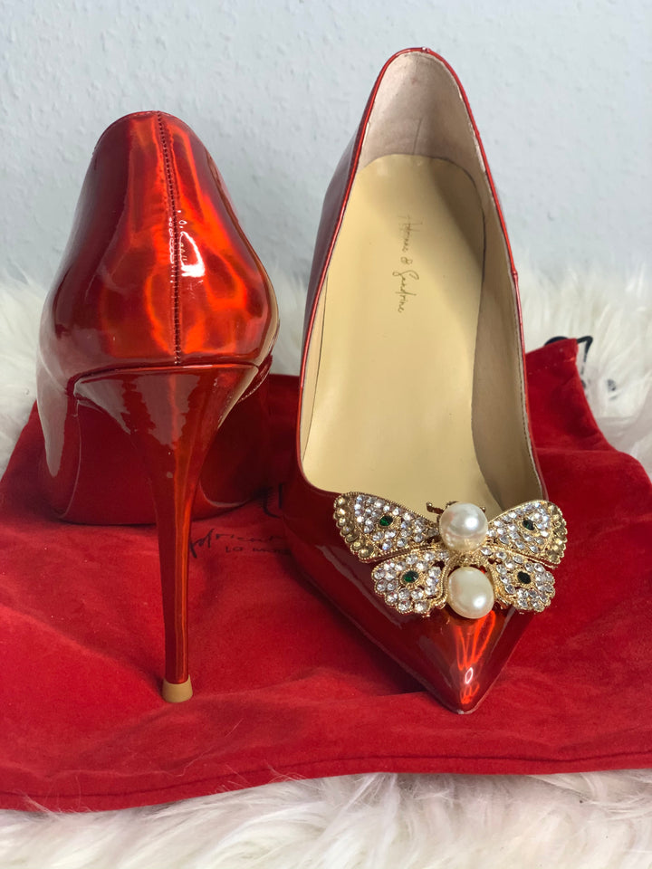 Kelly Patent Leather Pumps