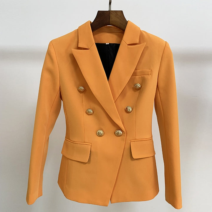 Blazer Baroque Slim avec Boutons De Lion-veste-Adrienne&amp;Sandrine