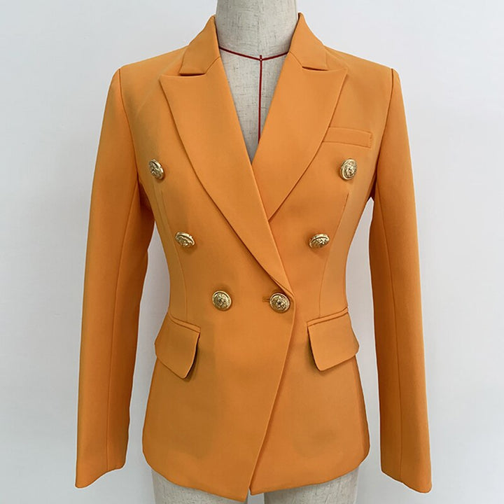 Blazer Baroque Slim avec Boutons De Lion-veste-Adrienne&amp;Sandrine