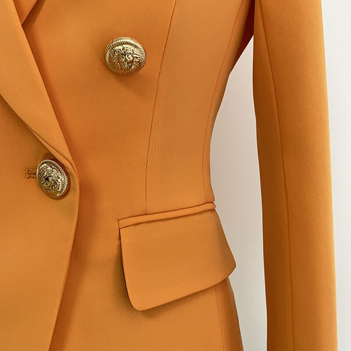Blazer Baroque Slim avec Boutons De Lion-veste-Adrienne&amp;Sandrine