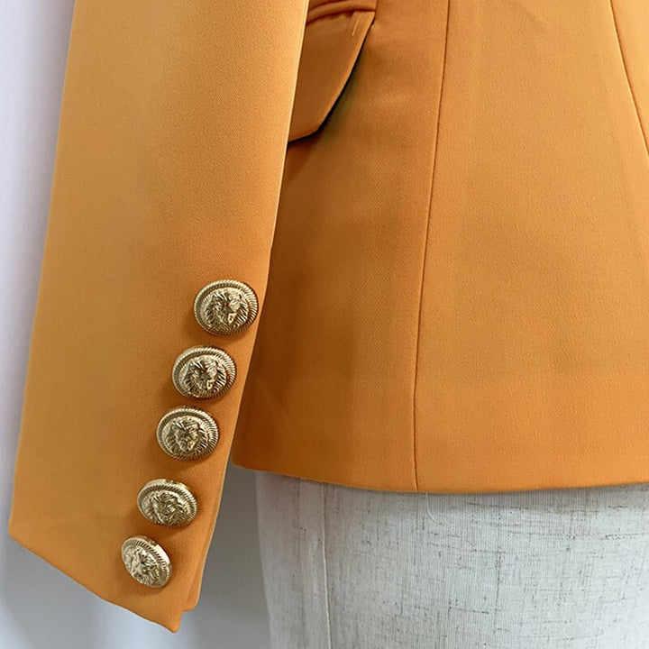 Blazer Baroque Slim avec Boutons De Lion-veste-Adrienne&amp;Sandrine