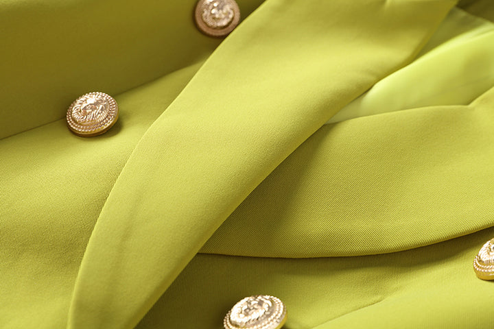 Clona Blazer with Lion Metal Buttons