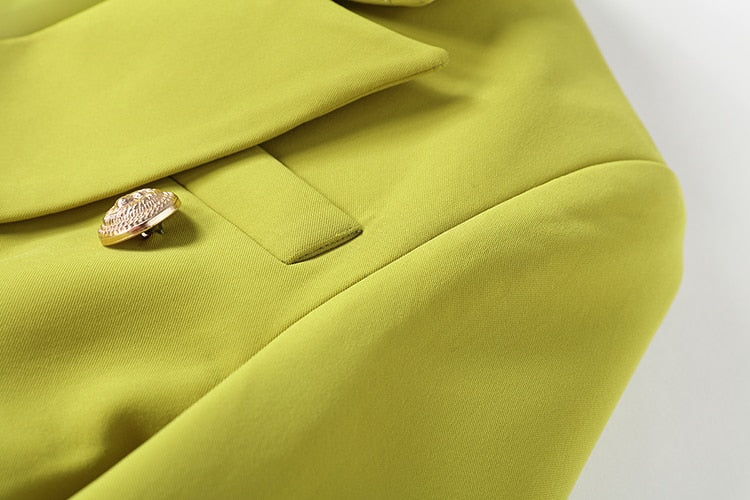 Clona Blazer with Lion Metal Buttons
