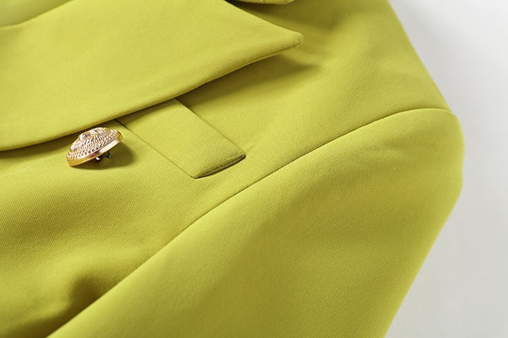 Clona Blazer with Lion Metal Buttons