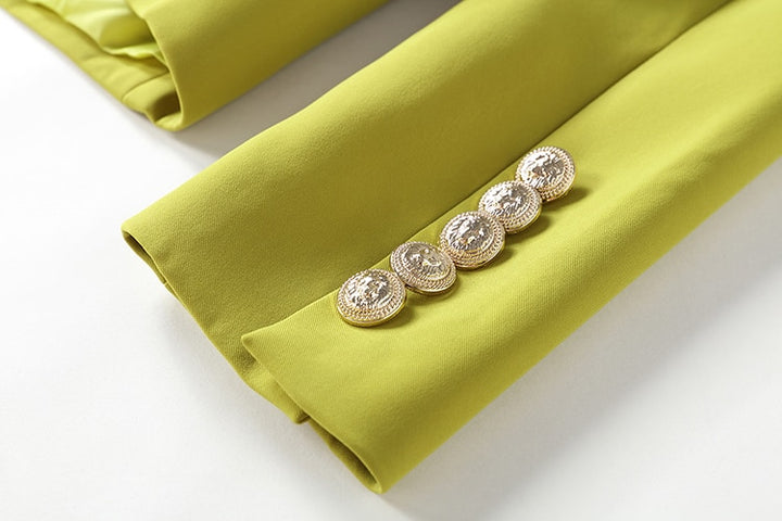 Clona Blazer with Lion Metal Buttons