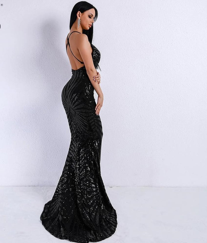 robes paillettes rayé  Claudine
