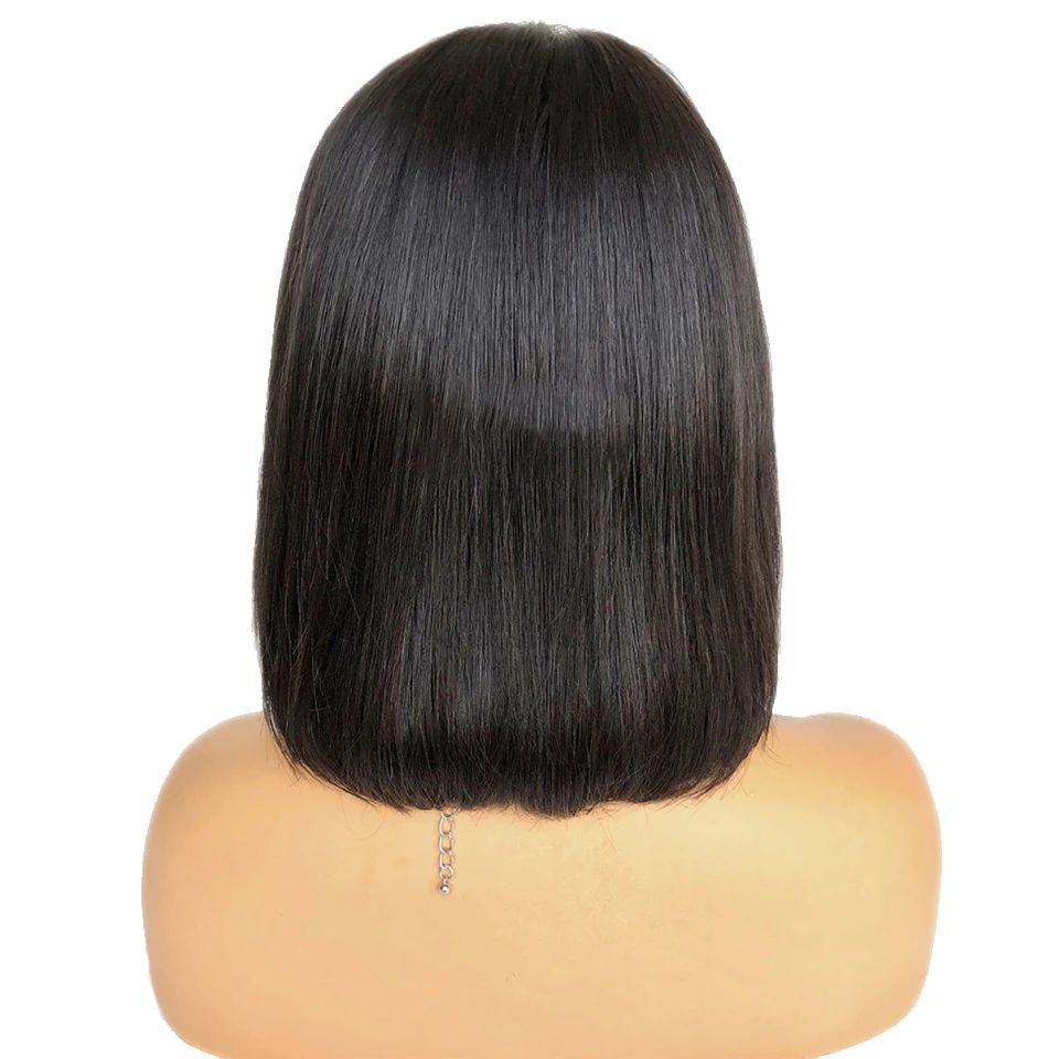 Perruque brésilienne de cheveux remy avant lacet dentelle pré épilée-Adrienne&amp;Sandrine