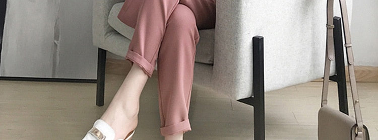 2 pièces ensembles à double boutonnage Blazer surdimensionné + pantalon taille L-5XL-set d'ensemble-Adrienne&Sandrine