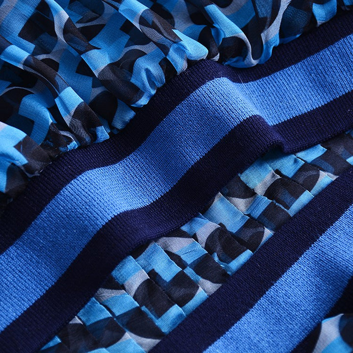 Marie 3/4 Printed Dress