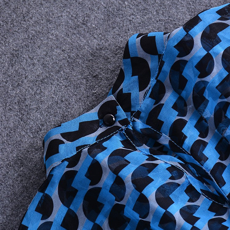 Marie 3/4 Printed Dress