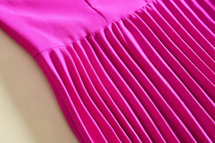 Robe plissée Angella