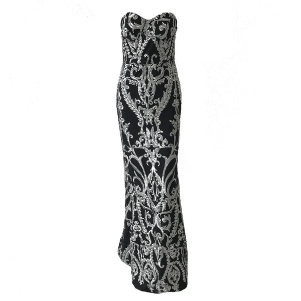 robe élégante Sissy avec paillettes