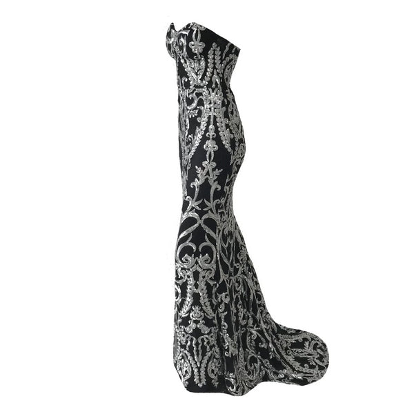 robe élégante Sissy avec paillettes